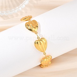 Bracelets à maillons en acier inoxydable 304 pour femmes&nbsp;BJEW-JB13856