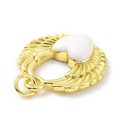 Подвески из латуни с эмалью в стойку KK-C008-14G