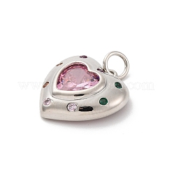 Латунные микро проложить кубического циркония подвески&nbsp;KK-U033-01P