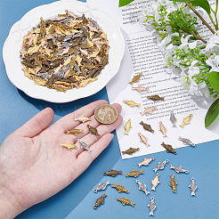 150 шт. 5-х цветные подвески из цинкового сплава в тибетском стиле FIND-ME0002-68