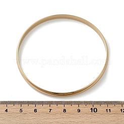 ファッション 201 ステンレススチール バングルセット  マルチカラー  2-1/2インチ（6.5cm）  7個/セット&nbsp;BJEW-L664-024C-M-1