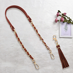 1 шт. цепочки для кошелька из сплава искусственной кожи&nbsp;DIY-CL0002-25B