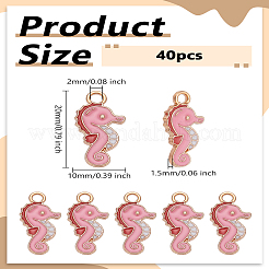 40 шт. Подвески из сплава с эмалью&nbsp;ENAM-LP0002-26