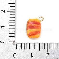 Эмалевые подвески из хлебного сплава&nbsp;ENAM-P264-01C-G