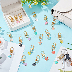 20шт 10 цвета сплава эмали кулон украшения&nbsp;HJEW-PH02105