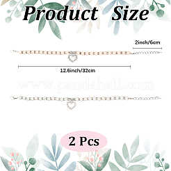 2 collier pour animal de compagnie en perles d'imitation en plastique de 2 couleurs&nbsp;AJEW-CN0003-95