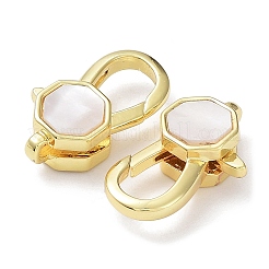 Стойки обшивки латунь когтя омара застежками&nbsp;KK-F858-05G