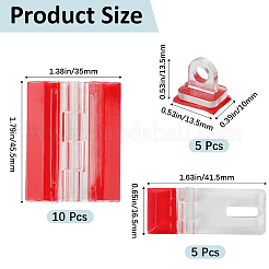 2 комплект акриловых самоклеящихся защелок&nbsp;OACR-GF0001-14