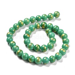 Chapelets de perles en jade Mashan naturel&nbsp;LS-G-F670-A02-10mm