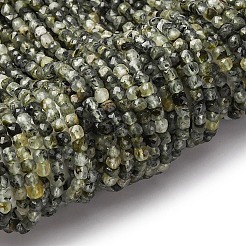 Природные пренит нитей бисера G-RM2025-C26-C