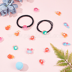 Прозрачные кабошоны из матовой смолы&nbsp;CRES-SC0001-46