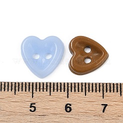 Стеклянные кнопки с 2 отверстием PORC-R010-07