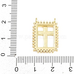 Pendentifs en laiton zircon cubique transparent&nbsp;KK-F938-32G-06