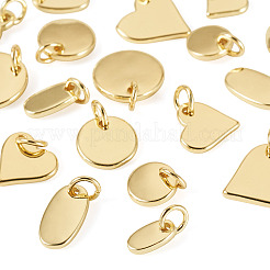 18 Stück 9 Stile Messing Charms&nbsp;KK-TA0008-57