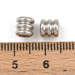 Бусины-колонны из нержавеющей стали X-STAS-Q176-01