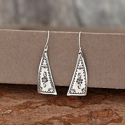 Треугольные серьги-подвески из сплава FS-WG41F15-01