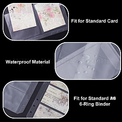 12 шт. 3 стильных кармана для папок формата А6 ABAG-GF0001-23