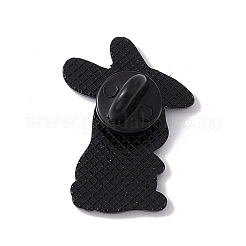 Пасхальная тема кролик эмалированная булавка&nbsp;LS-JEWB-E018-02EB-03