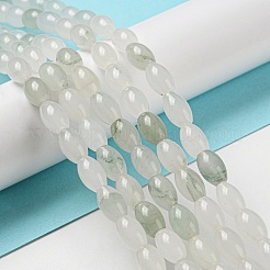 Chapelets de perles de jade naturel&nbsp;G-M420-J01-01