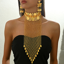 Экстравагантные комплекты из полых серег и ожерелий в виде бабочек и цветов из ближневосточного сплава для женской свадебной вечеринки&nbsp;KV6260