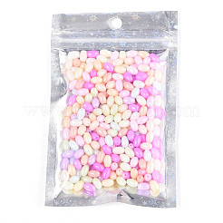 Блестящая голографическая звезда пластиковая упаковка инь-ян пакеты с застежкой-молнией OPP-N002-02H