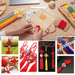 Деревянная доска для вязания крючком AJEW-PH0007-12