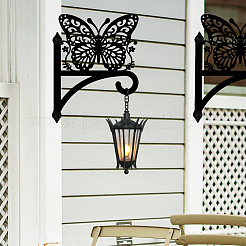 Железный кронштейн для вешалки для растений&nbsp;HJEW-WH0095-038