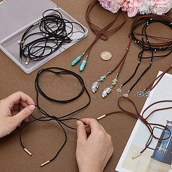 8 шт. 8 стильных ожерелья с подвесками в виде дерева жизни из сплава и АБС-пластика с жемчугом&nbsp;NJEW-ME00003