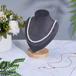 Подставки для ожерелий в форме бюста из бархата&nbsp;NDIS-WH0002-20A-02