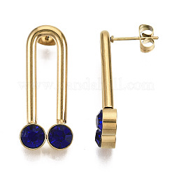 201 серьги-гвоздики из нержавеющей стали X-STAS-R115-27A-G