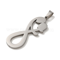 Подвески из нержавеющей стали 304&nbsp;STAS-O005-08P