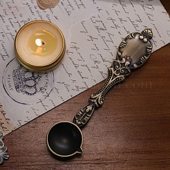 Латунная ручка сургучная печать штамп плавильная ложка PW-WG90433-01