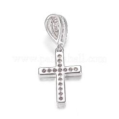 Латунные микро проложить кубического циркония подвески ZIRC-P060-08P