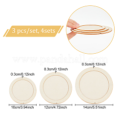 Днища деревянных корзин TOOL-WH0051-70B