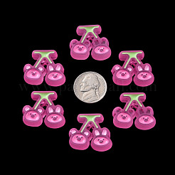 Прозрачные акриловые бусины&nbsp;X-MACR-S374-04B-02