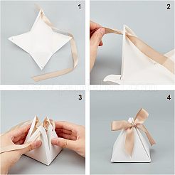 Бумажная шкатулка&nbsp;CON-WH0076-12A