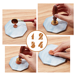 8шт. 8 стиля деревянной ручки AJEW-CP0004-49