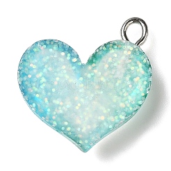 Подвески из прозрачной смолы градиентного цвета&nbsp;RESI-A023-01A