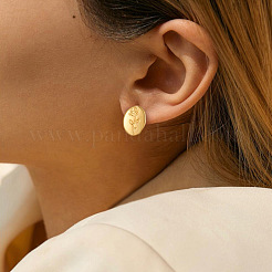 Pendientes de acero inoxidable 304 para mujer&nbsp;WGF6E87-01