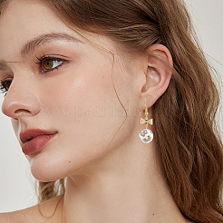 120 шт. бусины из полимерной глины с цветочным узором ручной работы&nbsp;CLAY-PA0001-24C