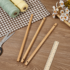 Bâton de bois&nbsp;WOOD-WH0034-101A