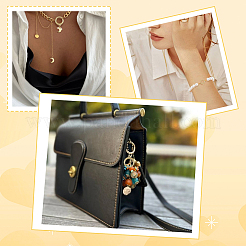 6 шт. 3 стиля латунных застежек с пружинным затвором&nbsp;KK-SC0007-09