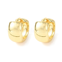 Латунные серьги обруча&nbsp;EJEW-Q015-21C-G