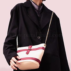 1 шт. пластиковые ручки для сумок с имитацией жемчуга&nbsp;PURS-WR0006-92G