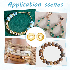 40 шт. Латунные дистанционные бусины&nbsp;KK-LP0001-11