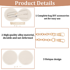 Наборы для самостоятельного изготовления сумки-ведра из искусственной кожи&nbsp;DIY-WH20081-056B