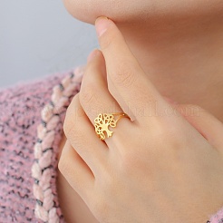 Регулируемые манжетные кольца из нержавеющей стали 304&nbsp;RJEW-L129-03G