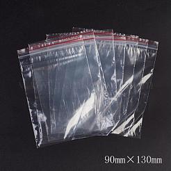 Пластиковые сумки на молнии&nbsp;OPP-G001-A-9x13cm