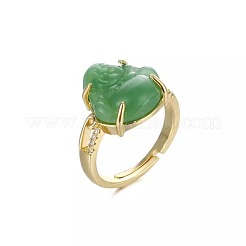 Регулируемые кольца из латуни и смолы для женщин FS-WG6D172-01