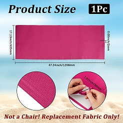 1 pieza de tela de repuesto para silla de playa de lona&nbsp;AJEW-GF0015-48B